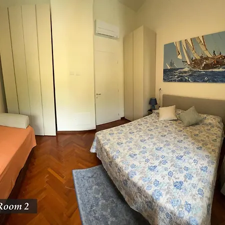 Nautilus Vista Mare Mozzafiato A 180 Gradi- Posto Auto Privato - 2 Matrimoniali Piu 1 Divano Letto Singolo-sky,netflix-wifi 200mg Рапалло